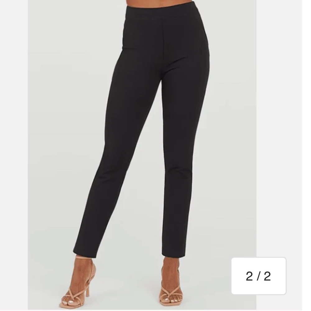 Spanx Polished Ankle Slim in Classic Black